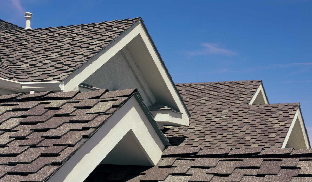 Contractor explaining roofing costs and warranty options.