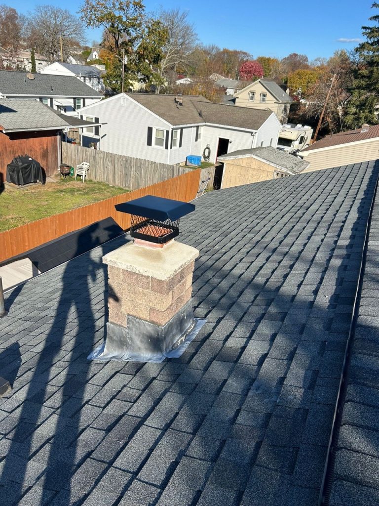 Chimney flashing repair in Allendale Borough NJ