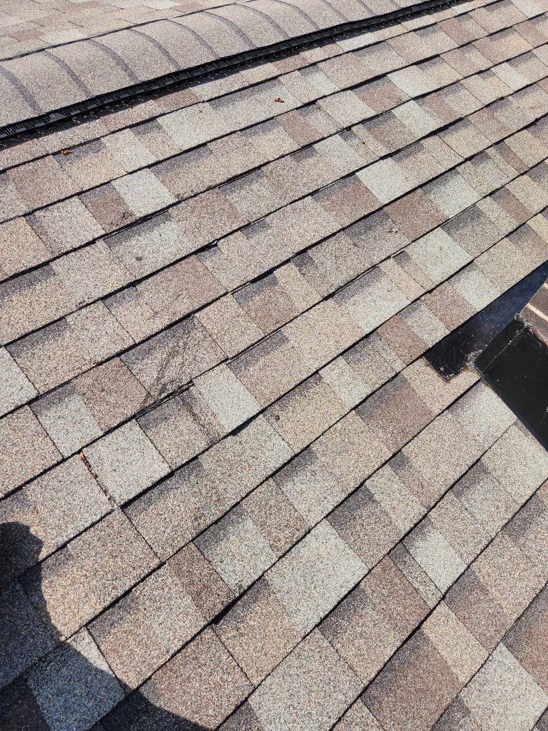 Metal roof flashing repair on New Jersey property